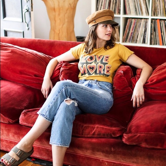 Levi’s Wedgie Straight High Waisted Jeans Cropped - Picture 2 of 8